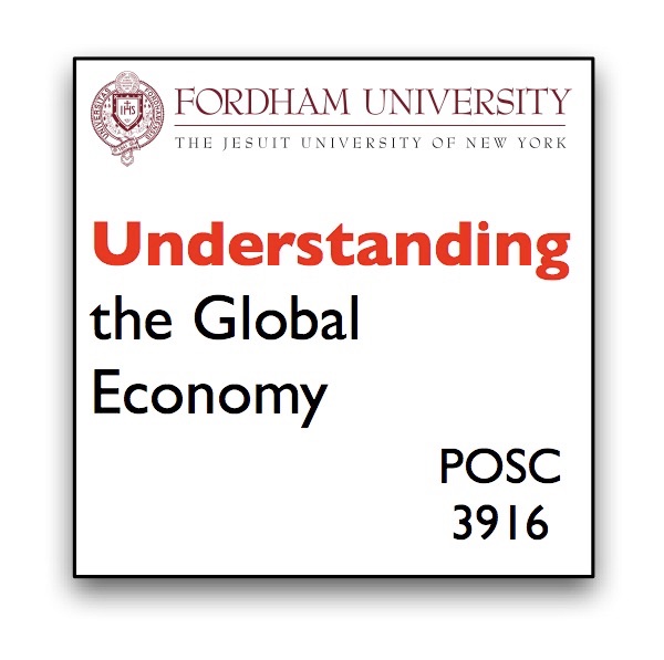 POSC-3916 Understanding the Global Economy cover