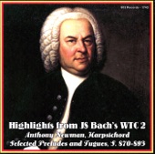 Bach: Highlights from the Well-Tempered Clavier artwork