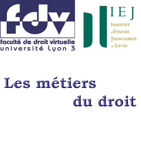Les métiers du droits cover