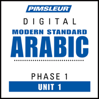 Pimsleur - Arabic (Modern Standard) Phase 1, Unit 01: Learn to Speak and Understand Modern Standard Arabic with Pimsleur Language Programs artwork