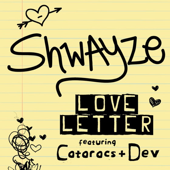 Cover artwork for Love Letter (feat. The Cataracs and Dev)