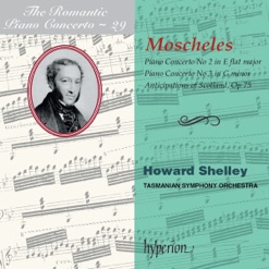 MOSCHELES/PIANO CONCERTOS NOS 2 & 3 cover art