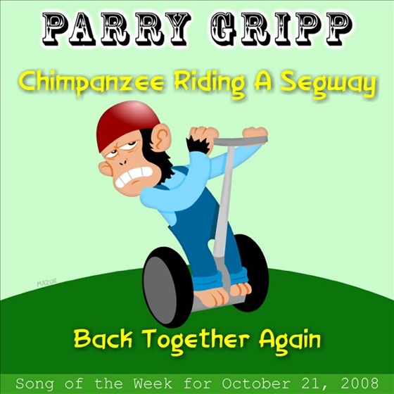 Cover artwork for Chimpanzee Riding a Segway