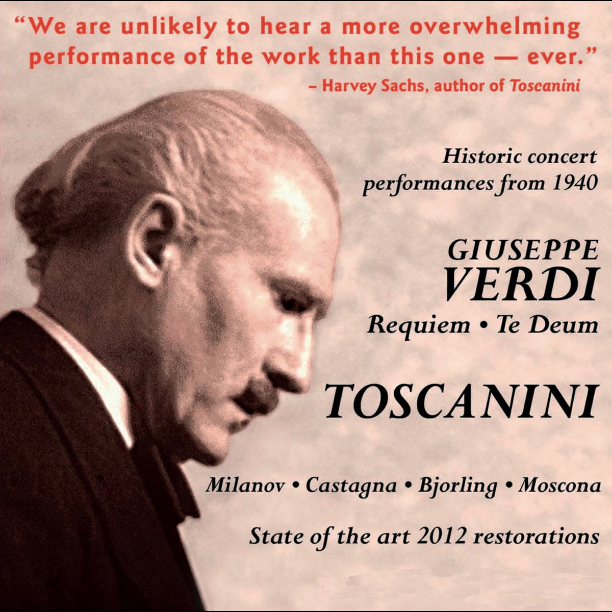 ‎Arturo Toscanini Conducts Verdi: Requiem Mass & Te Deum (1940) De NBC ...