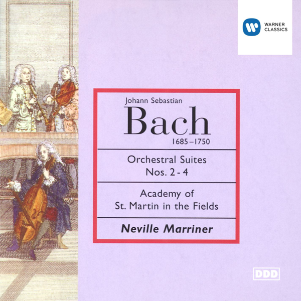 Orchestral Suite no.2 in b Minor BWV 1067_ VII. Badinerie. Neville Marriner.