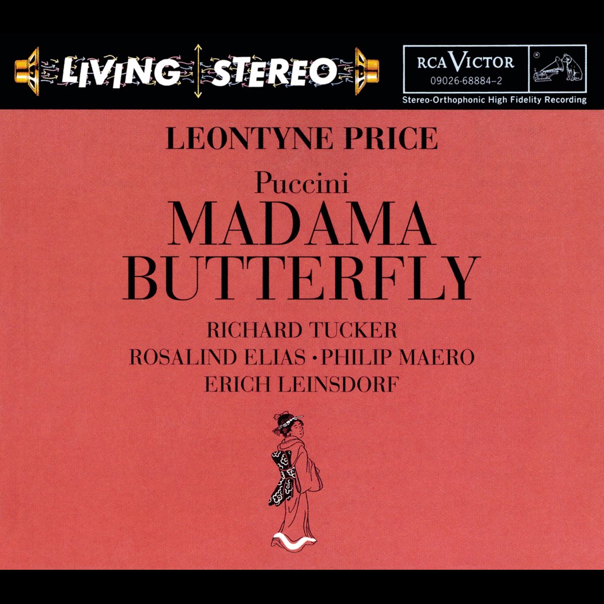 ‎puccini Madama Butterfly By Leontyne Price Erich Leinsdorf Richard
