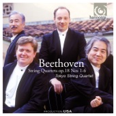 Beethoven: String Quartets, Op. 18 Nos. 1-6 artwork