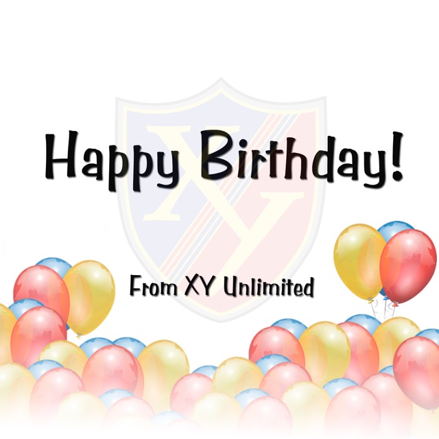 XY Unlimited The Happy Birthday Album Album Cover