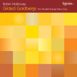 The Micallef-Inanga Piano Duo - Gilded Goldbergs, Op. 86: Set 3 IV. Variation 15: Canon at the Fifth. G Minor