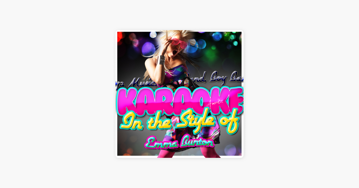 ‎Karaoke In the Style of Emma Bunton by Ameritz - Karaoke 
