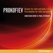 Prokofiev: Violin Sonata Nos. 1-2 & 5 Melodies artwork