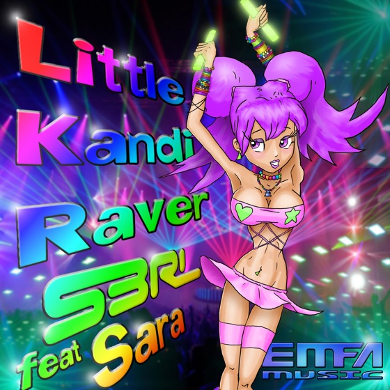 Cover artwork for Little Kandi Raver 2012