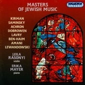Masters of Jewish Music (Hungaroton Classics) artwork