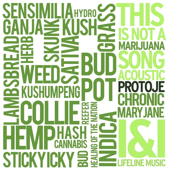 Cover artwork for This Is Not a Marijuana Song (Acoustic)