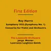 Roy Harris: Symphony 1933 (Symphony No. 1) & Concerto for Violin and Orchestra album lyrics, reviews, download