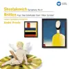 Shostakovich: Symphony No. 4 - Britten: Four Sea Interludes from Peter Grimes album lyrics, reviews, download
