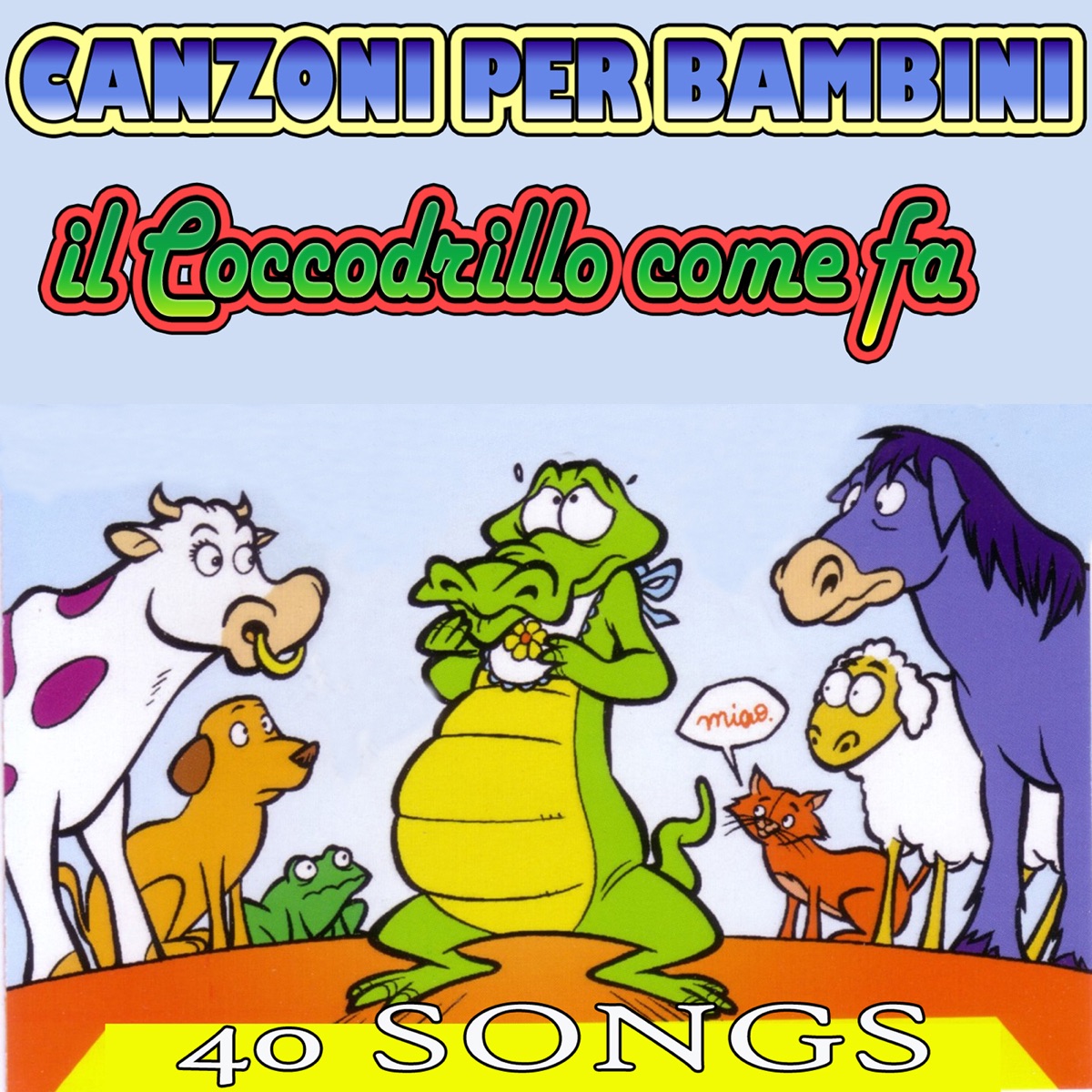 Canzoni per bambini: testo e musica Il coccodrillo come fa