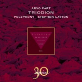 Pärt: Triodion & Other Choral Works artwork