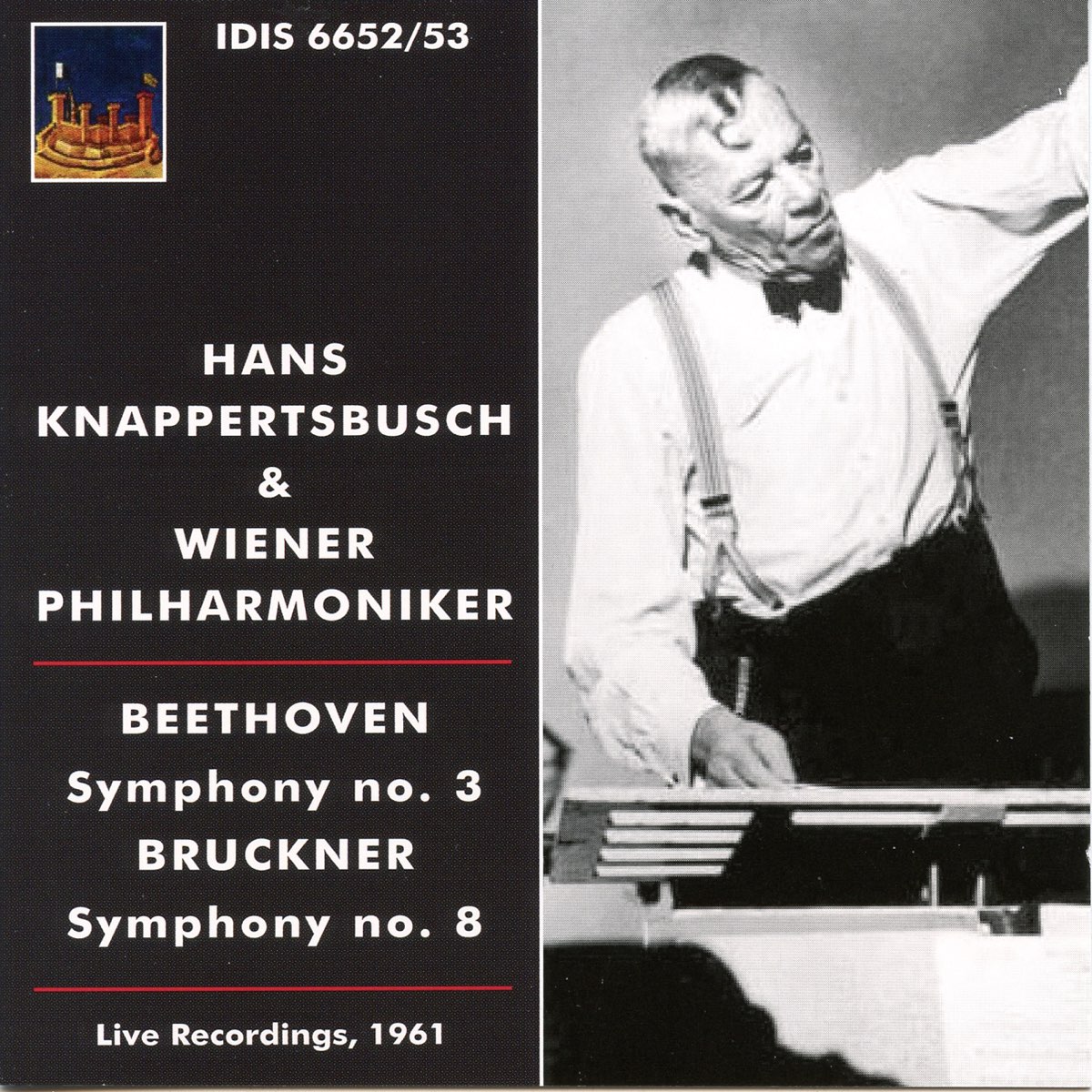 ‎Beethoven: Symphony No. 3 - Bruckner: Symphony No. 8 De Hans ...