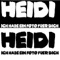 Heidi - Trofue lyrics