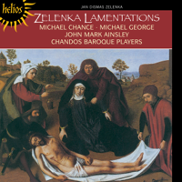 The Chandos Baroque Players, Michael George, Michael Chance & John Mark Ainsley - Zelenka: Lamentations artwork