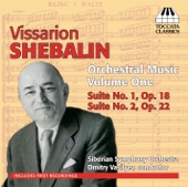 Shebalin: Orchestral Music, Vol. 1 artwork