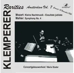 Klemperer Rarities: Amsterdam, Vol. 7 (1955) by Otto Klemperer, Royal Concertgebouw Orchestra & Maria Stader album reviews, ratings, credits