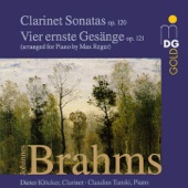 Four Serious Songs, Op. 121 (Arr. for Piano Solo): IV. Wenn ich mit Menschen- und mit Engelszungen redete artwork