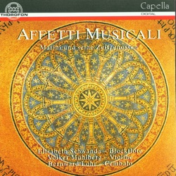 Affetti Musicali, Maria Zadori, Judit Nemeth, Gábor Kállay, István Kovács & János Malina - La Cornera