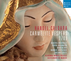 HANDEL/CALDARA/CARMELITE VESPERS 1709 cover art