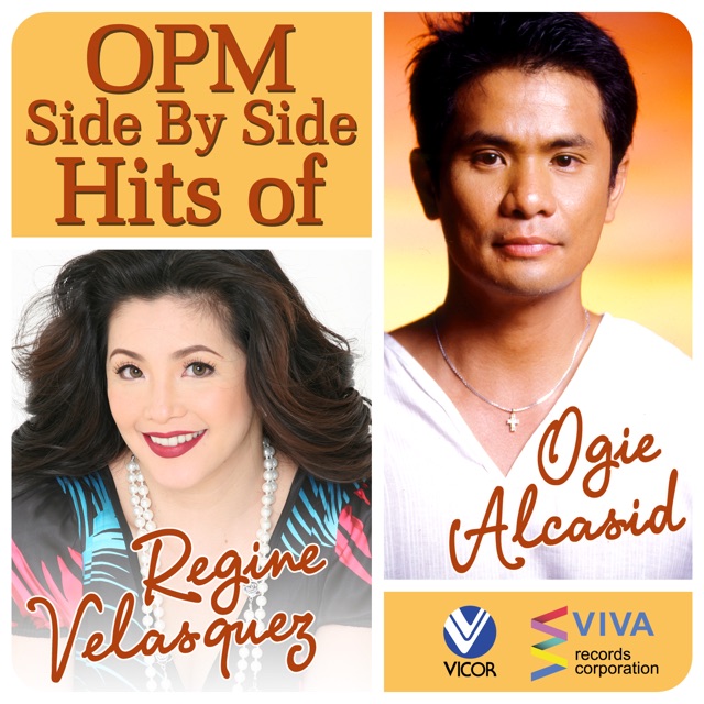 Opm Side By Side Hits of Regine Velasquez & Ogie Alcasid Album Cover