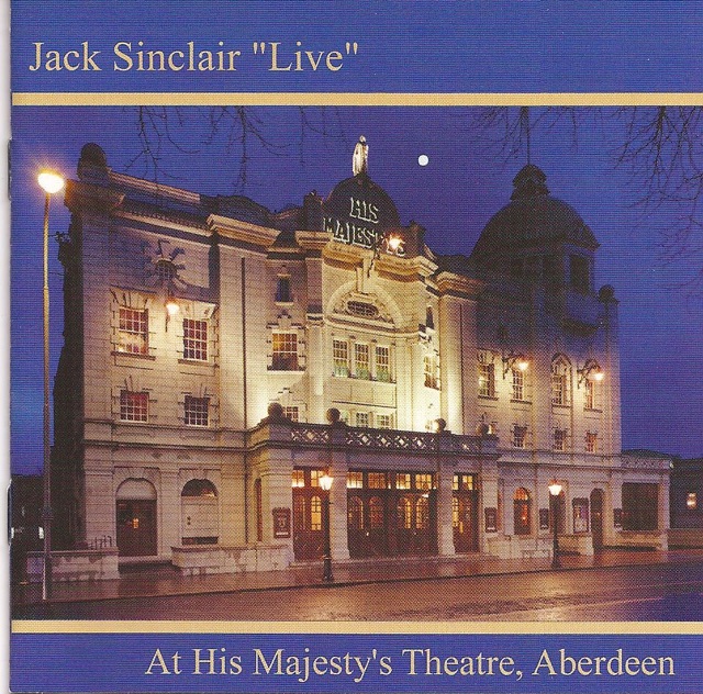 Live At His Majesty's Theatre Aberdeen Album Cover