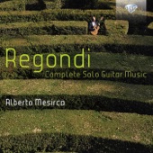 Regondi: Complete Solo Guitar Music artwork