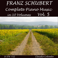 Claudio Colombo - Schubert: Complete Piano Music in 10 Volumes, Vol. 5 artwork