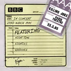 BBC In Concert: Killing Joke (23rd March 1985) by Killing Joke album reviews, ratings, credits