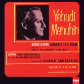 Mendelssohn: Violin Concerto & Bartok: Violin Concerto No. 2 artwork