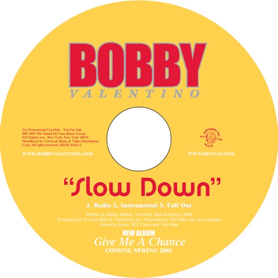 Cover artwork for Slow Down