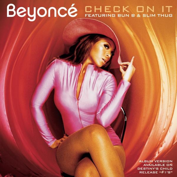 Beyoncé Check On It (feat. Bun B & Slim Thug) - EP Album Cover