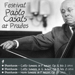 Mieczyslaw Horszowski - piano, Pablo Casals - cello - Ludwig van Beethoven: Horn Sonata in F Major, Op.17 - II. Poco Adagio