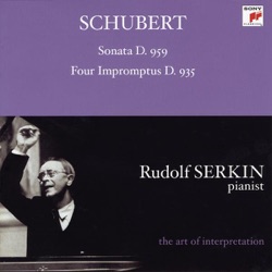 Rudolf Serkin - Four Impromptus for Piano, Op. 142 (D. 935): No. 3 in B-Flat Major. Thema. Andante - Variation I-V