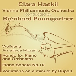 Clara Haskil - Wolfgang Amadeus Mozart: Rondo for Piano and Orchestra in A Major, K. 386