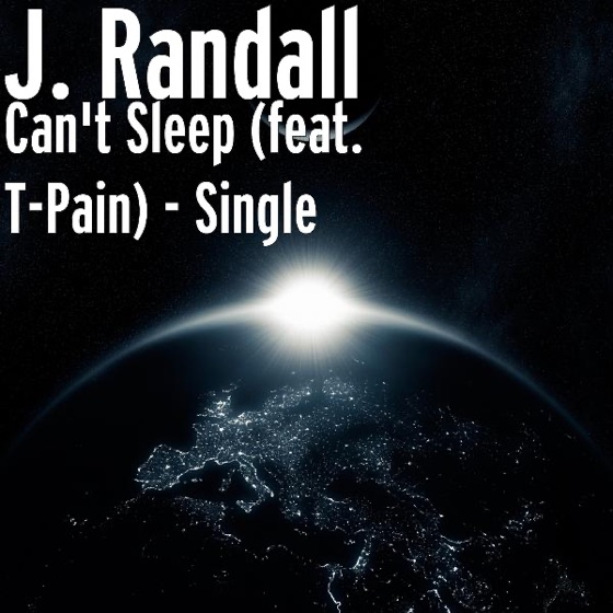 Cover artwork for Can't Sleep (feat. T-Pain)
