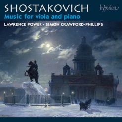 SHOSTAKOVICH/MUSIC FOR VIOLA & PIANO cover art