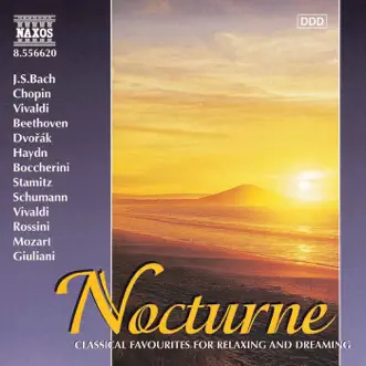 Nocturne: Classical Favourites for Relaxing and Dreaming by Capella Istropolitana, Jaroslav Krček, İdil Biret, Jindrich Pazdera, Frantisek Figura, Accademia Ziliniana, Bela Kovacs, Jozsef Vajda, Jozsef Kiss, Jenő Jandó, Jeno Kevehazi, Slovak Philharmonic Orchestra, Stephen Gunzenhauser, Camerata Cassovia, Hae Won Chang, Robert Stankovsky, Prague Chamber Orchestra, Christian Benda, Benjamin Frith, Budapest Rossini Ensemble, Éder Quartet, Dagoberto Linhares, Johannes Wildner, Mátyás Antal & Concentus Hungaricus album reviews, ratings, credits