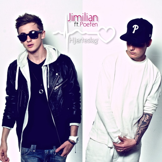 Cover artwork for Hjerteslag (feat. Poeten)