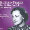 Brahms: Alto Rhapsody - Mahler: Das Lied von der Erde album lyrics, reviews, download