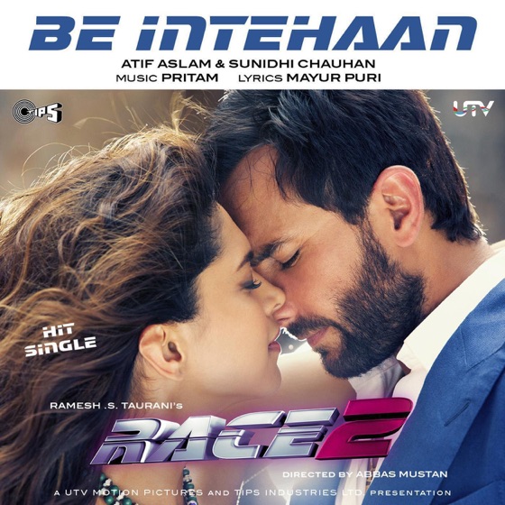 Cover artwork for Be Intehaan (From "Race 2")
