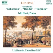 Brahms: Variations Opp. 9, 24 & 35 artwork