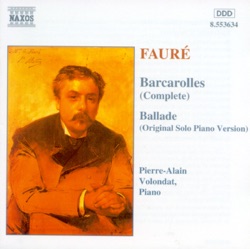 Pierre-Alain Volondat - Barcarolle No. 12 in E Flat Major, Op. 106 bis