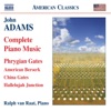 Adams: Complete Piano Music artwork